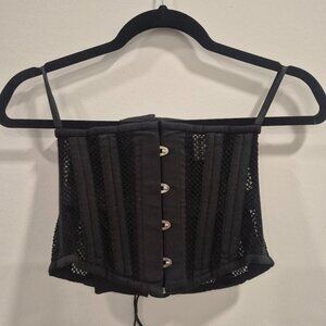 Camellias Underbust Steel-boned Corset size Small